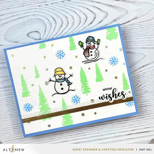 Altenew Dynamic Duo: Snowy Delight Add-On Die Set*