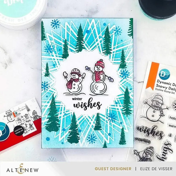 Altenew Dynamic Duo: Snowy Delight Add-On Die Set*