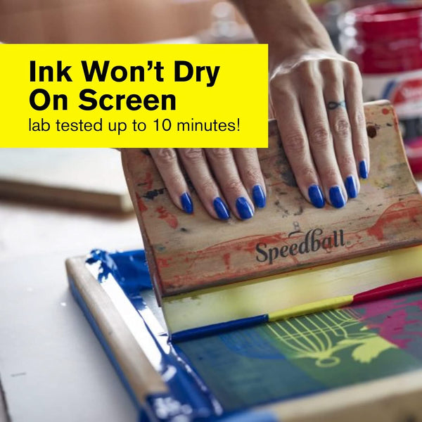 Speedball Fabric Screen Printing Ink 236ml - Blue