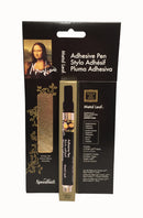 Speedball adhesive pen packaging with Mona Lisa illustration on a white background