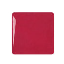 Red square plate on a white background