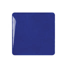 Blue square plate on a white background