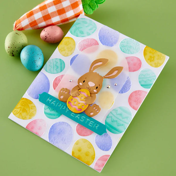 Spellbinders 3D Embossing Folder by Simon Hurley - Ornate Eggs^