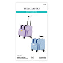 Spellbinders paper arts cutting dies packaging with rolling craft tote images.