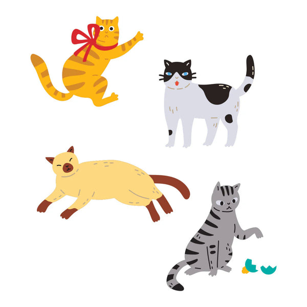 Spellbinders Etched Dies by Yana Smakula - Christmas Cats
