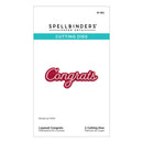 Spellbinders Layered Etched Dies - Congrats