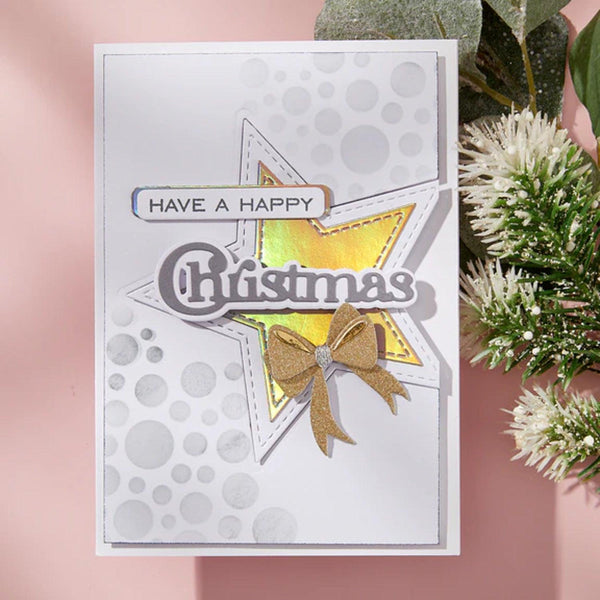 Spellbinders All About Christmas Etched Die Set by Lisa Horton - Essential Stars