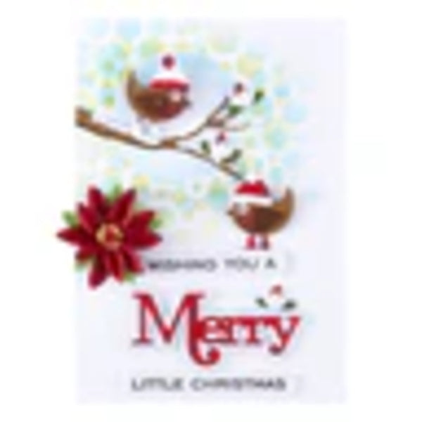 Spellbinders All About Christmas Etched Die Set by Lisa Horton - Little Birdies