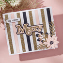 Spellbinders All About Christmas Etched Die Set by Lisa Horton - Lots of Stripes