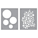 Spellbinders All About Christmas Stencil Set by Lisa Horton - Lots of Circles