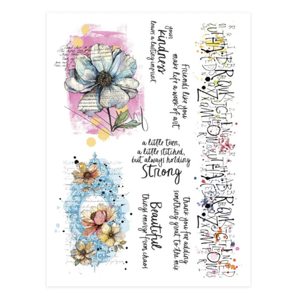 Spellbinders Beautifully Imperfect Rub-Ons