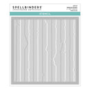 Spellbinders Beautifully Imperfect Stencils - Tattered Stripes