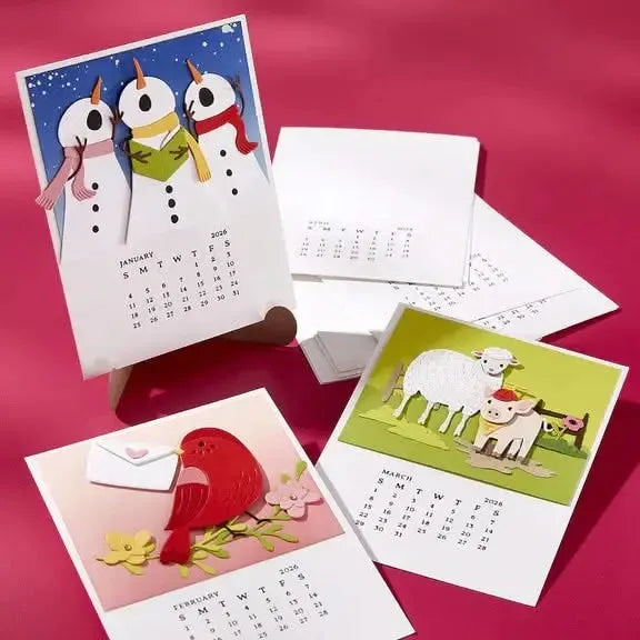 Spellbinders BetterPress Plate Set - DIY 2026 Calendar