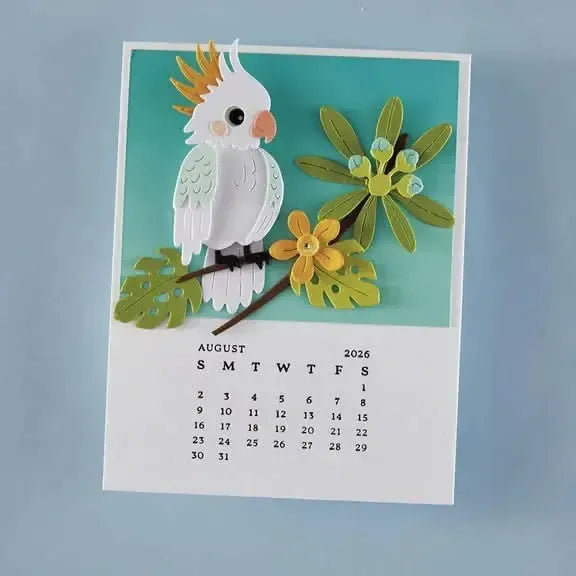 Spellbinders BetterPress Plate Set - DIY 2026 Calendar