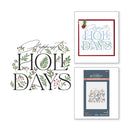 Spellbinders BetterPress Plate Set by Yana Smakula - Happiest Holidays Registration