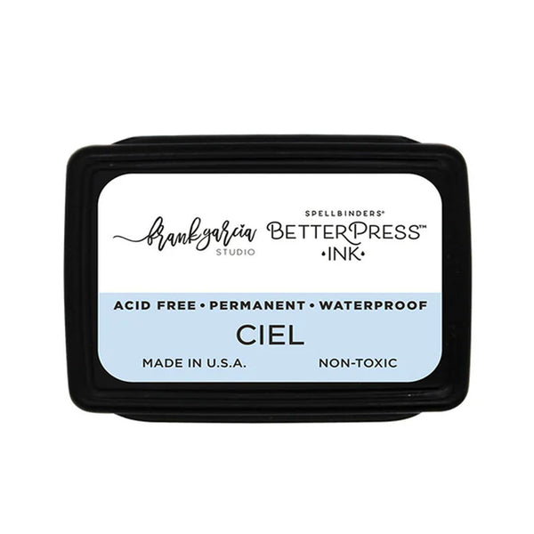 Ink pad with 'Ciel' color and branding on a white background
