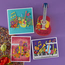 Spellbinders Bibi's Musical Notes Embossing Folder By Bibi Cameron - Musical Notes 3D