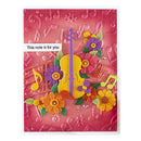 Spellbinders Bibi's Musical Notes Embossing Folder By Bibi Cameron - Musical Notes 3D