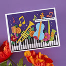 Spellbinders Bibi's Musical Notes Etched Dies By Bibi Cameron - Mini Musical Instruments