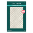 Spellbinders 3D embossing folder with geometric pattern on a white background