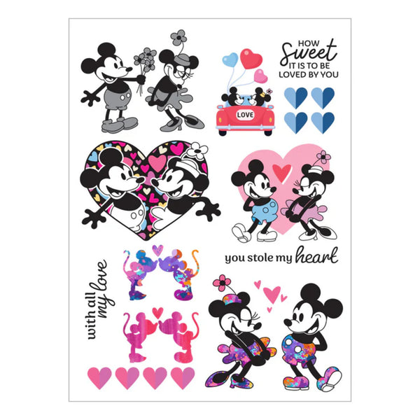 Spellbinders Classic Mouse Love Rub-Ons
