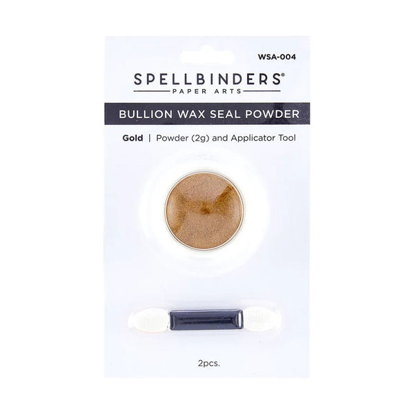 Spellbinders Sealed Bullion Wax Seal Powder - Gold