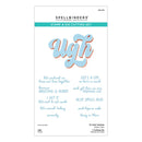 Spellbinders Clear Stamp & Die Set - Ugh