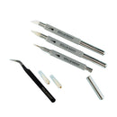 Set of Spellbinders craft tools on a white background