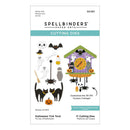 Spellbinders Cuckoo Cottage Etched Dies - Halloween Tick Tock