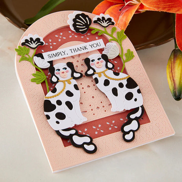 Spellbinders Etched Dies - Regal Pair