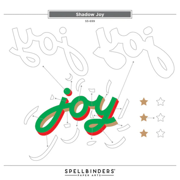 Spellbinders Etched Dies by Yana Smakula - Shadow Joy