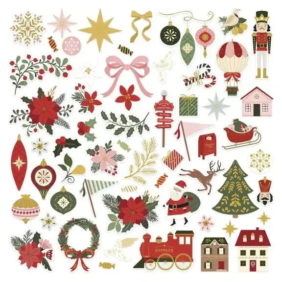 Spellbinders Merry Moments Die Cut Set - Die Cut Shapes