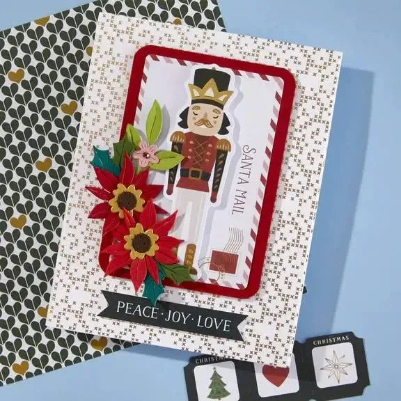 Spellbinders Merry Moments Press Plate - Petite Criss Cross