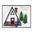 Spellbinders Ski-son‚Äôs Greetings BetterPress Plate & Die Set by Simon Hurley - Sentiments