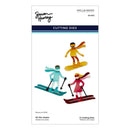 Spellbinders Ski-son‚Äôs Greetings Etched Dies by Simon Hurley - Hit the Slopes