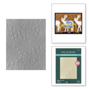 Spellbinders Starry Holiday 3D Embossing Folder By Dina Wakley - Stars and Fronds Frame