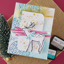 Spellbinders Starry Holiday Press Plate & Die Set By Dina Wakley - Cheer and Good Tidings Deer Registration