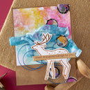 Spellbinders Starry Holiday Press Plate & Die Set By Dina Wakley - Cheer and Good Tidings Deer Registration