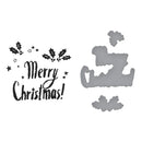 Spellbinders Starry Holiday Press Plate & Die Set By Dina Wakley - Starry Merry Christmas Registration