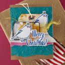 Spellbinders Starry Holiday Press Plate & Die Set By Dina Wakley - Starry Merry Christmas Registration