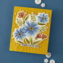 Spellbinders Tabbed Classics 3D Embossing Folder by Wendy Vecchi - Polka Dot & Posy Duo