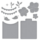 Spellbinders Tabbed Classics Etched Dies by Wendy Vecchi - Essential Envelope Every Day Add-Ons