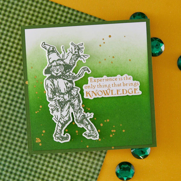 Spellbinders Wonder of Oz BetterPress Plate & Die Set by Graphic45 - Tin Man, Scarecrow & Lion