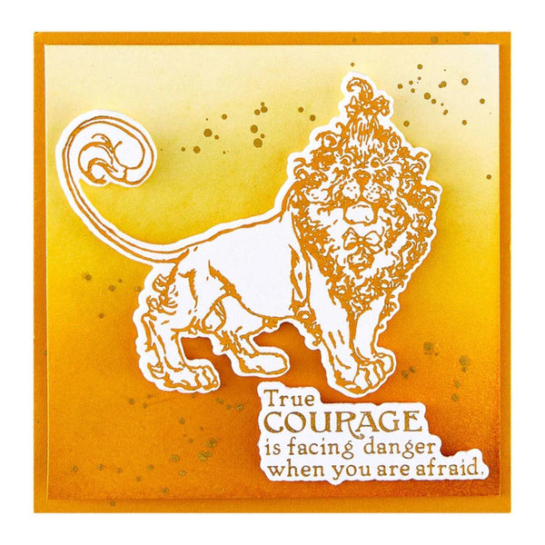 Spellbinders Wonder of Oz BetterPress Plate & Die Set by Graphic45 - Tin Man, Scarecrow & Lion