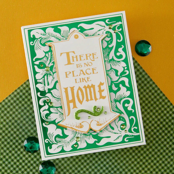 Spellbinders Wonder of Oz Frame & Tag BetterPress Plate & Die Set by Graphic 45
