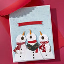 Spellbinders Wonderland Die Set - Snow Notes