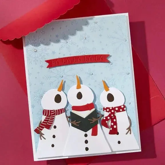 Spellbinders Wonderland Die Set - Snow Notes