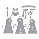 Spellbinders Wonderland Die Set - Snow Notes