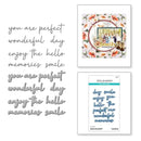 Spellbinders Etched Dies From The Woodland Tales Woodland Tales Sentiments*