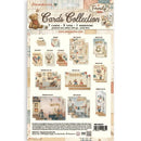 Stamperia Family Cards Collection packaging with various card designs and a teddy bear illustration.